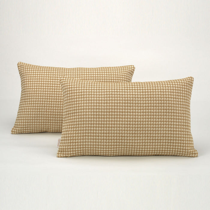 Husă de pernă de canapea Alexandra House Living Ocru 30 x 50 cm 2 Unități