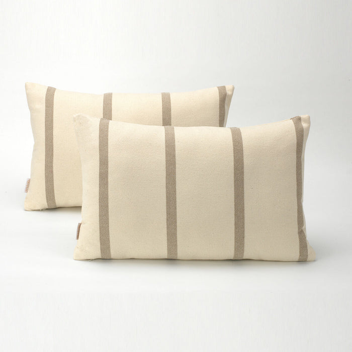 Husă de pernă de canapea Alexandra House Living Bej 30 x 50 cm 2 Unități