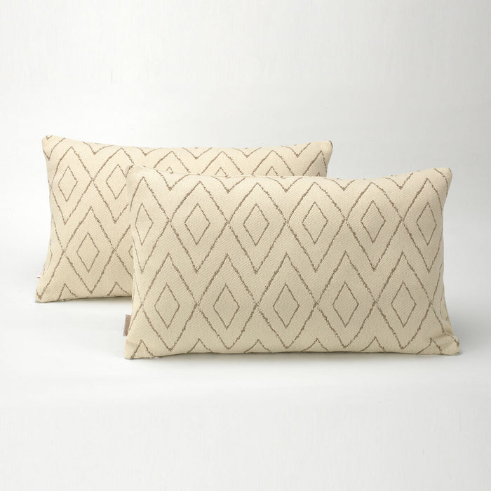 Husă de pernă de canapea Alexandra House Living Bej 30 x 50 cm 2 Unități