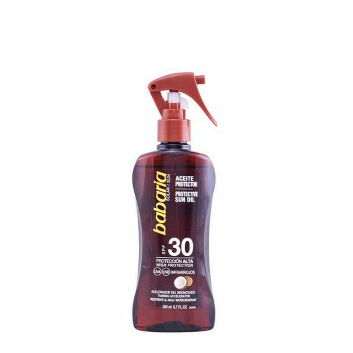 Ulei de corp, Babaria, Ulei protector, 200 ml, SPF 30