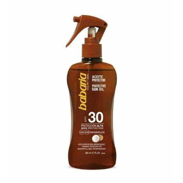 Ulei de corp, Babaria, Ulei protector, 200 ml, SPF 30