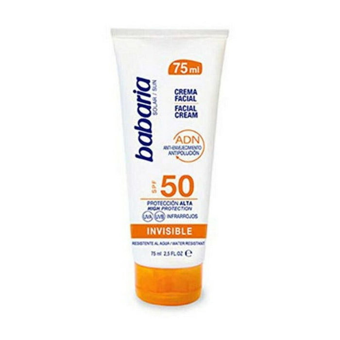 Protector Solar de Față SOLAR ADN INVISIBLE Babaria Solar Adn Invisible Spf 50 (75 ml) 75 ml Spf 50