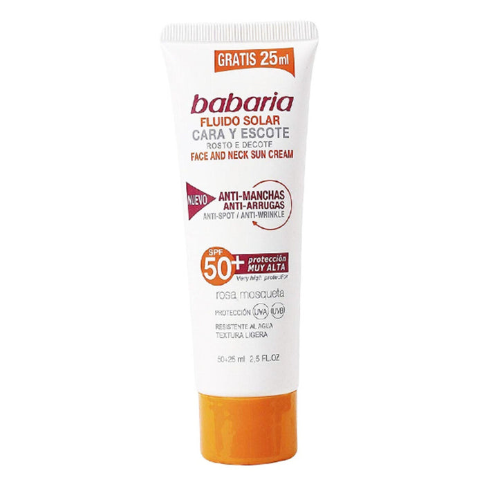 Protector Solar de Față SOLAR ADN SENSITIVE Babaria Spf 50 (75 ml) (Unisex) (75 ml)