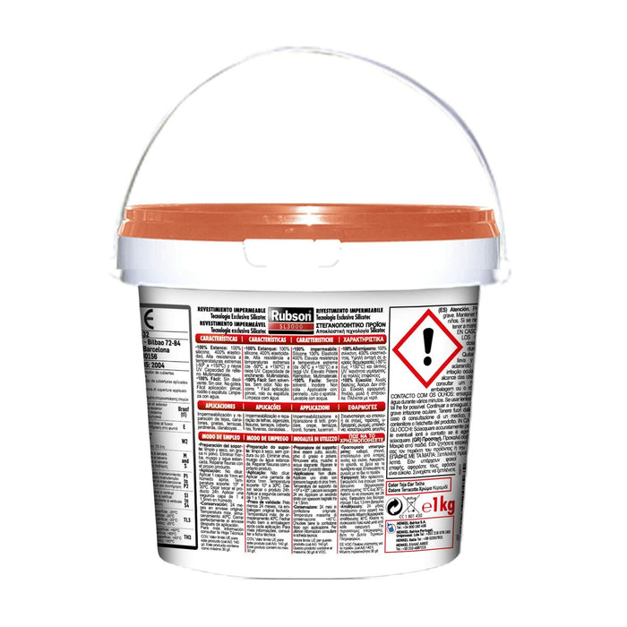 Silicon Rubson aquablock 1 kg Culoare teracotă