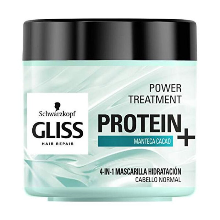 Mască Capilară Nutritivă Gliss Protein Schwarzkopf Păr normal (400 ml)
