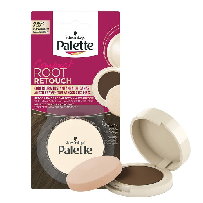 Colorant pentru rădăcina părului Schwarzkopf Root Retouch Compact Castaniu Deschis 3 g