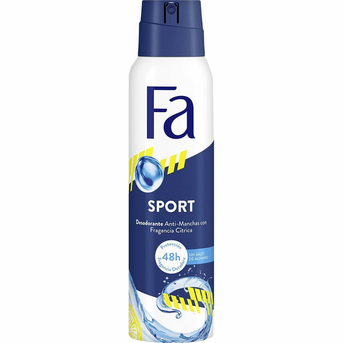 Deodorant Spray Invizibil Anti-pete Fa Sport 150 ml