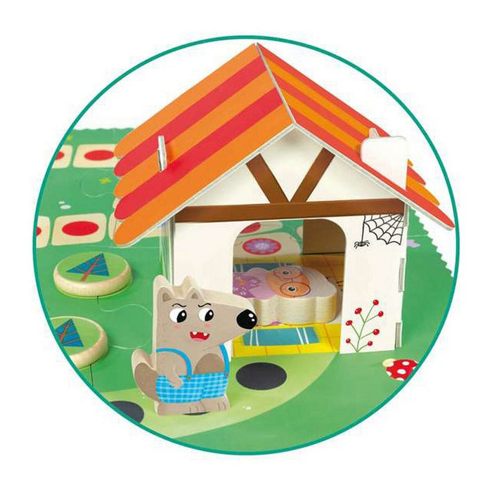 Joc Educativ Goula Little Red Ridding Hood 9 Piese