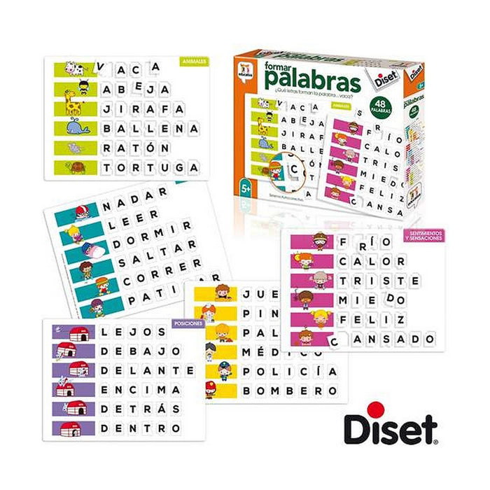 Joc Educativ Diset Create Words (ES)