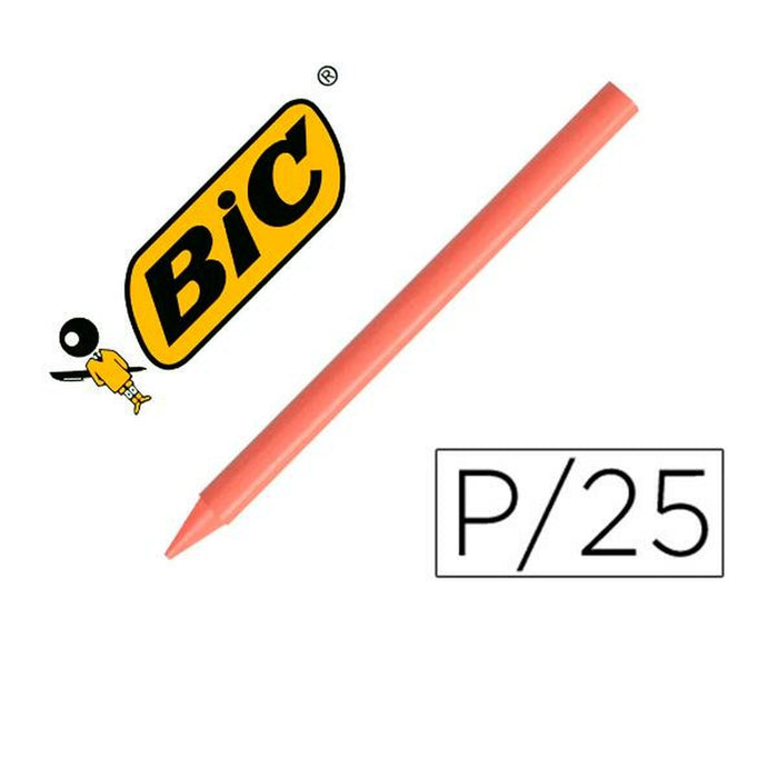 Creioane ceară colorate Plastidecor 8169751 Portocaliu Plastic 25 Piese (25 Piese) (25 Unități)