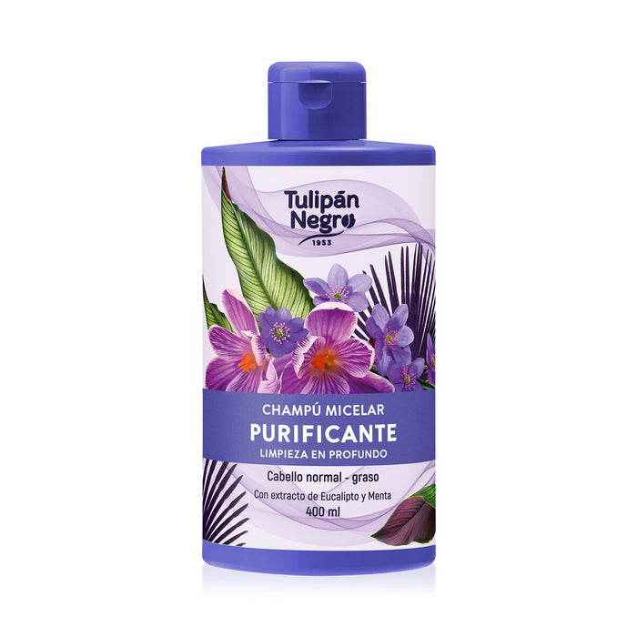 Șampon Micelar Tulipán Negro 400 ml Purifiantă