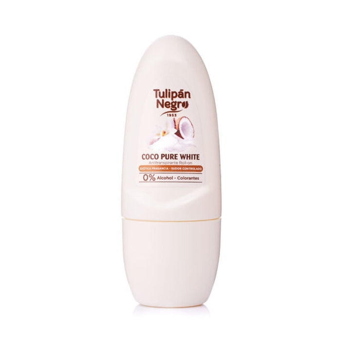 Deodorant Roll-On Tulipán Negro Coco Pure White 50 ml