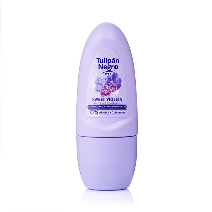 Deodorant Roll-On Tulipán Negro Sweet Violeta 50 ml