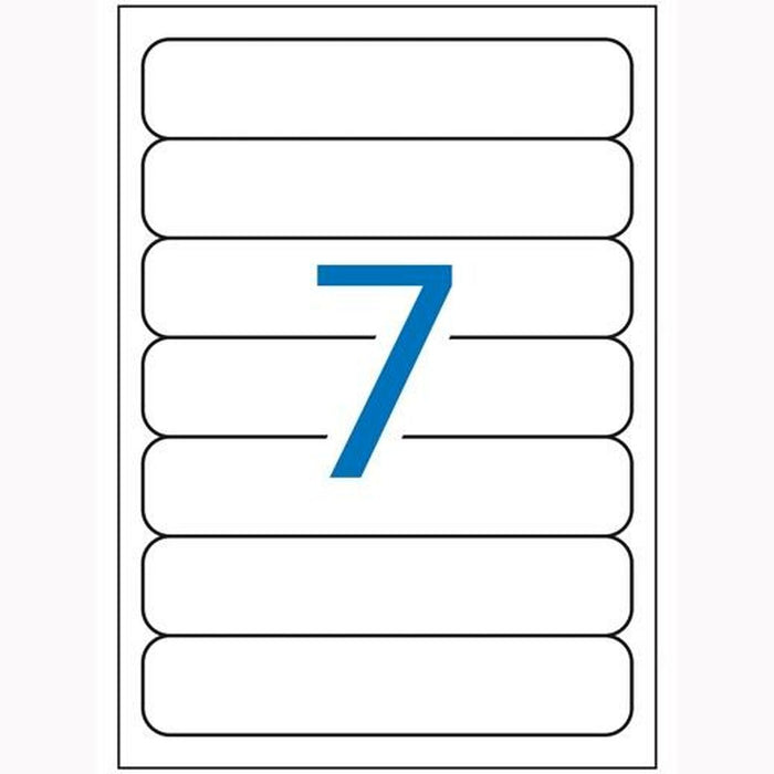 Etichete pentru Imprimantă Apli    Alb 25 Frunze 190 x 38 mm