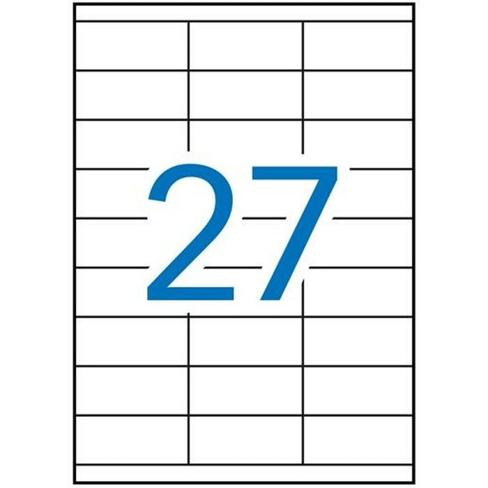Etichete autoadezive Apli 01271 100 Frunze 70 x 30 mm Alb