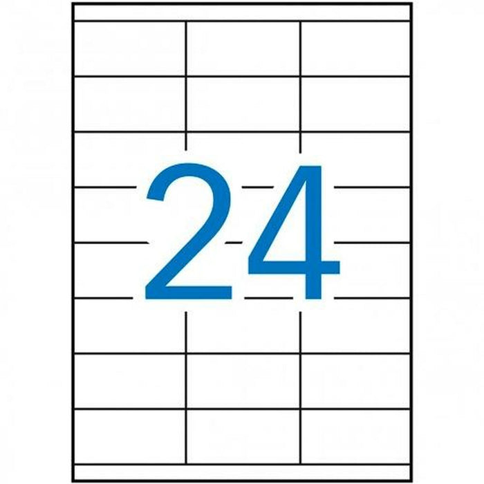 Etichete autoadezive Apli 01298 100 Frunze 70 x 36 mm Alb 105 x 29 mm