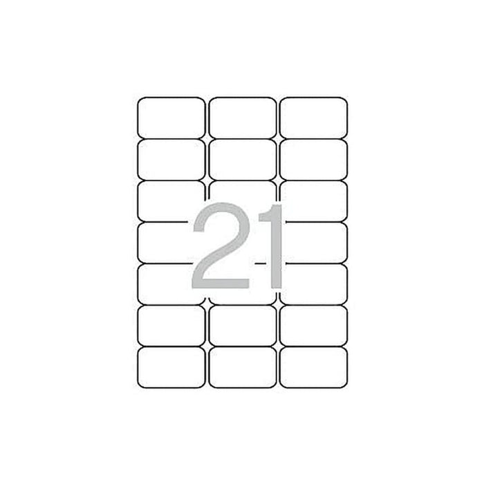 Etichete pentru Imprimantă Apli Alb 25 Frunze 63,5 x 38,1 mm