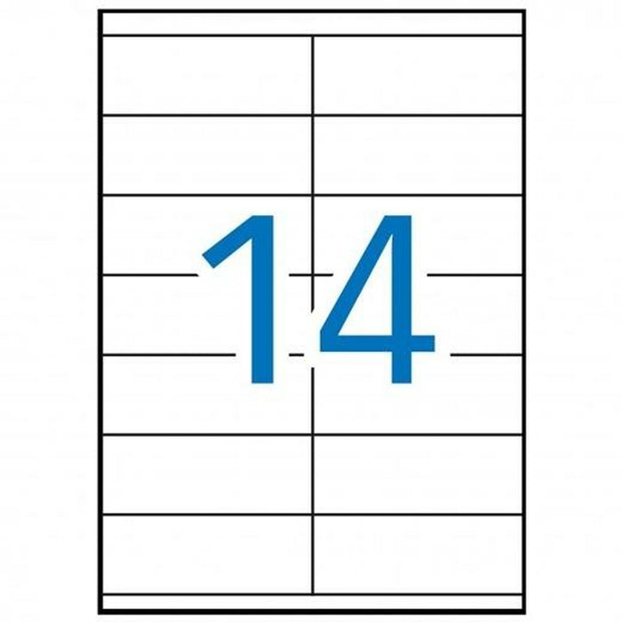 Etichete MULTI 3 105 x 42,4 mm Alb 100 Frunze