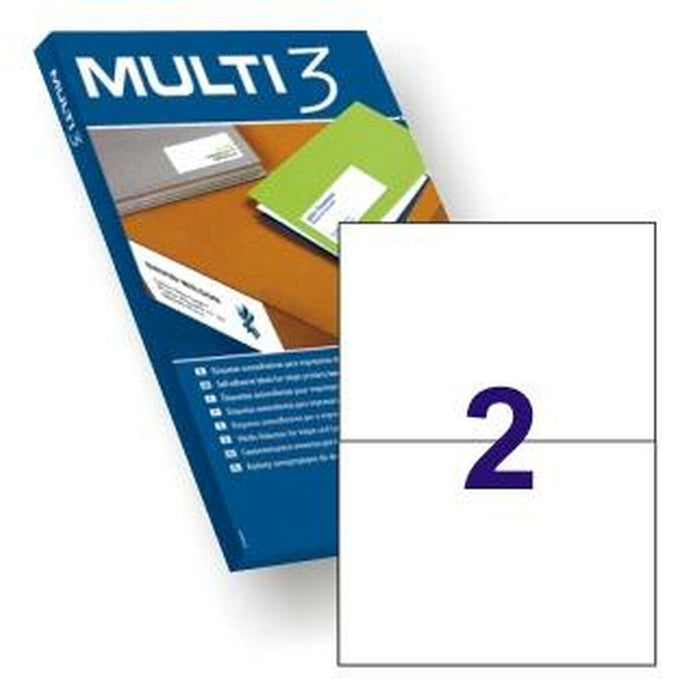 Etichete pentru Imprimantă MULTI 3 210 x 148 mm Alb drept 100 Frunze 500 Frunze