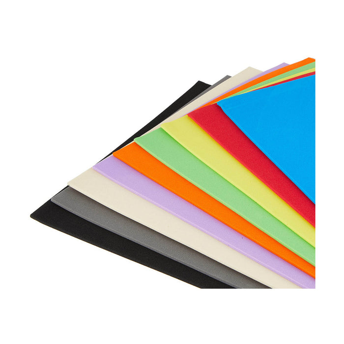 Cauciuc Eva Apli Kids A4 Alb Galben Multicolor Cauciuc Eva (10 Unități)