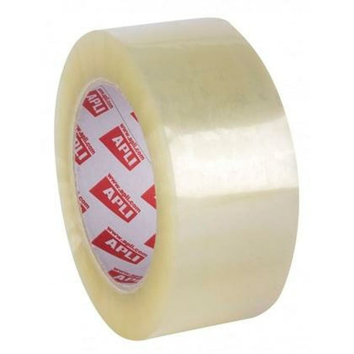 Bandă Adezivă Apli Transparent 48 mm x 132 m (6 Unități)