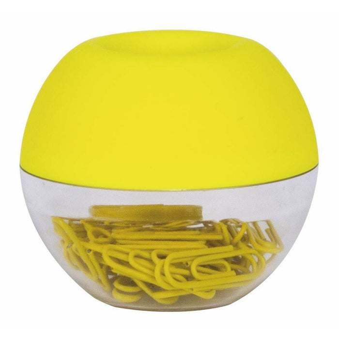 Borcan pentru Agrafe Apli Clips Multicolor 8 Unități