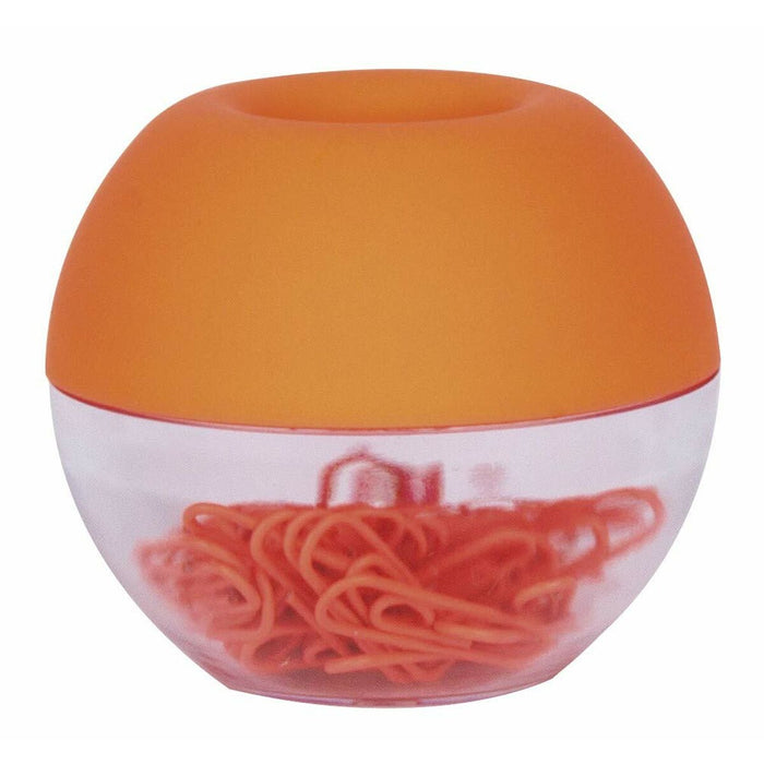 Borcan pentru Agrafe Apli Clips Multicolor 8 Unități