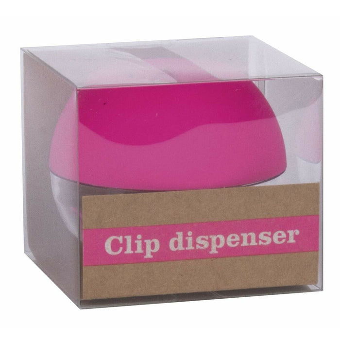 Borcan pentru Agrafe Apli Clips Multicolor 8 Unități