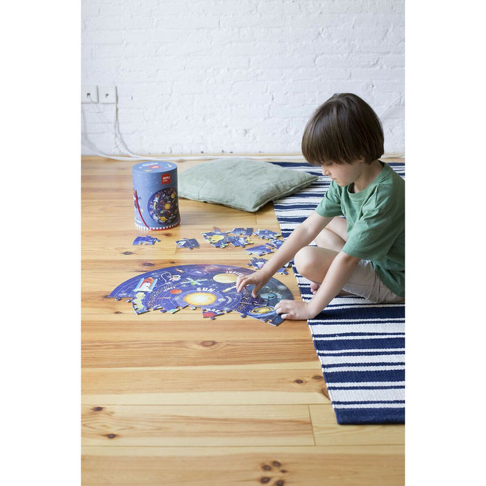 Puzzle Apli Solar System Circular 48 Piese 50 cm