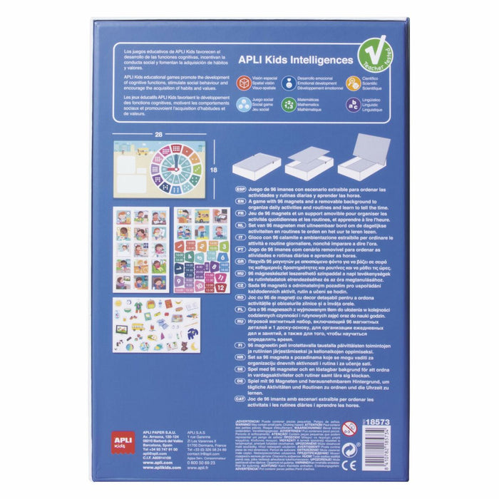 Joc Magnetic Apli The Hours Multicolor