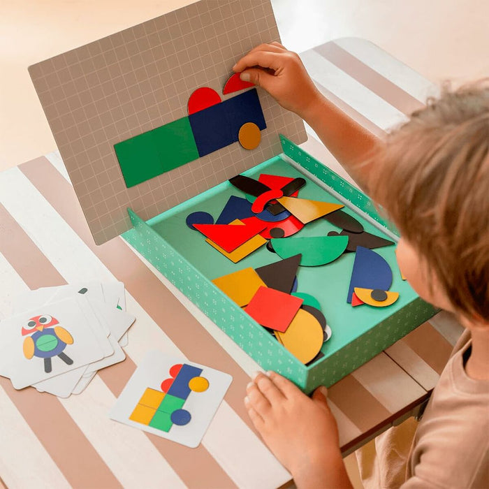 Joc Magnetic Apli Shapes Multicolor