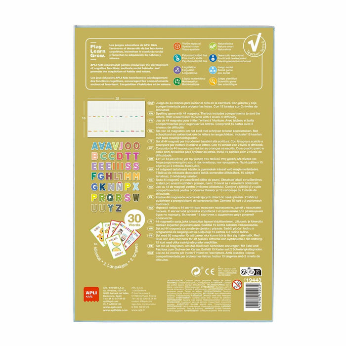 Joc Magnetic Apli Alphabet Multicolor