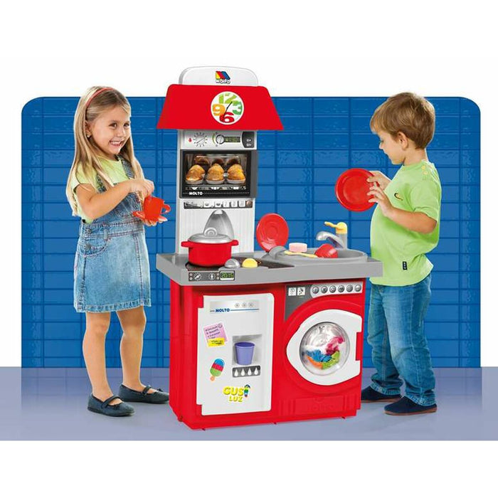 Bucătărie de Jucărie Moltó Kitchen Studio 14 Piese