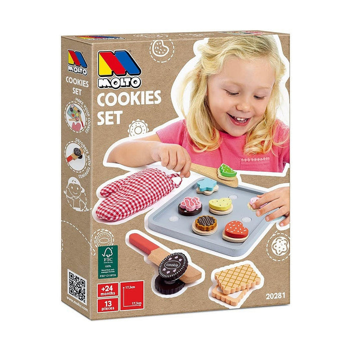 Tavă pentru biscuiți Moltó Cookies Set 13 Piese