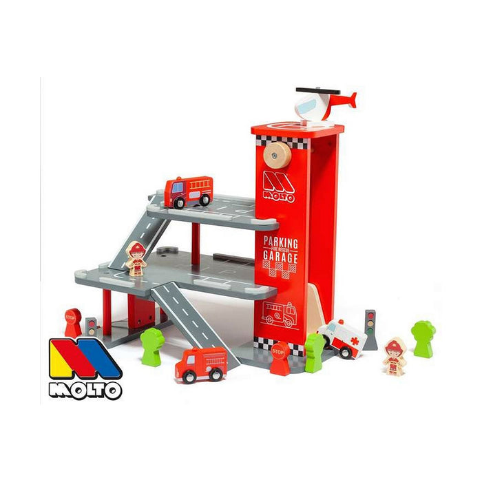 Garaj Parking cu Vehicule Moltó Grand Parking 16 Piese