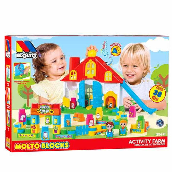 Playset Moltó 38 Piese Fermă Sunet