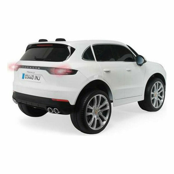 Mașinuță electrică pentru copii Injusa Porsche Cayenne 12V Alb (134 x 81,5 x 58 cm)