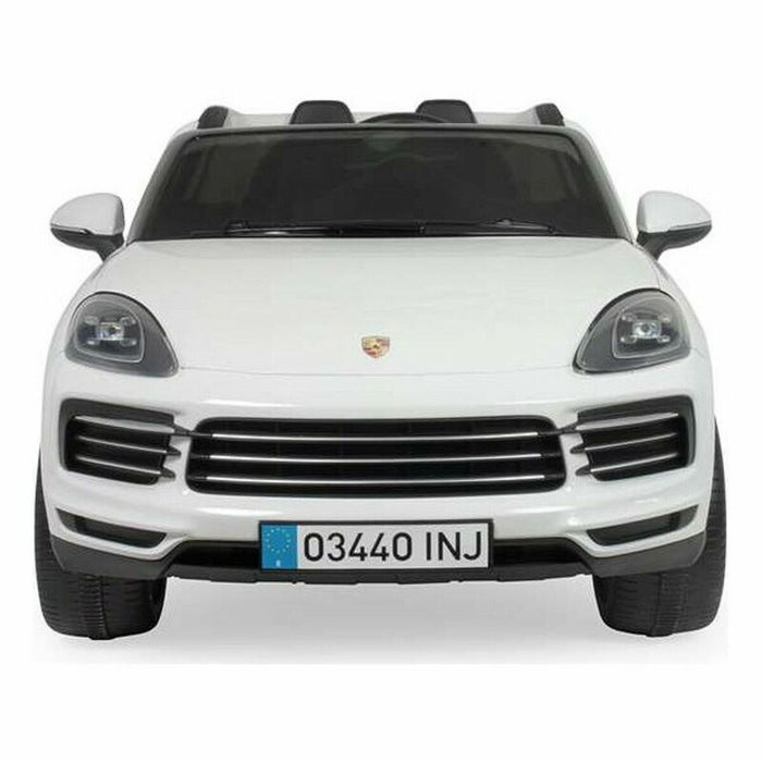 Mașinuță electrică pentru copii Injusa Porsche Cayenne 12V Alb (134 x 81,5 x 58 cm)