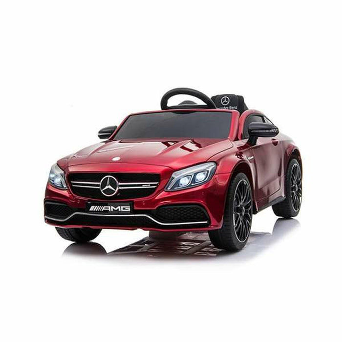 Mașinuță electrică pentru copii Injusa  Mercedes Benz Amg C63 Roșu Lumini cu sunet Control radio 12 V