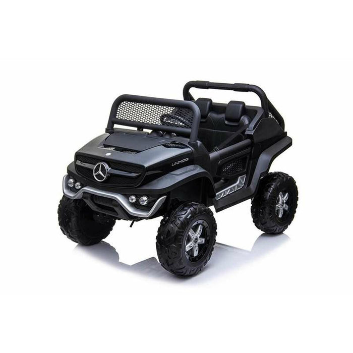 Mașinuță electrică pentru copii Injusa Mercedes Benz Unimog Negru 12 V