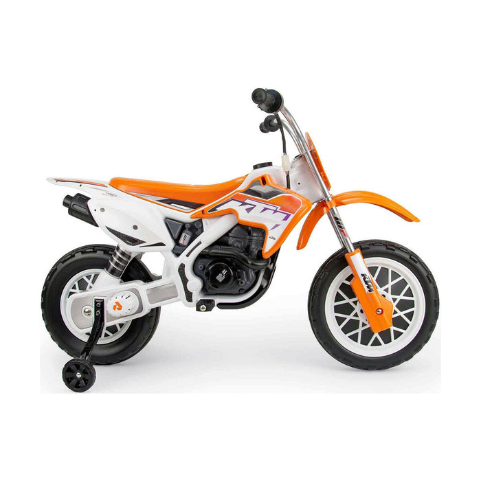 Scooter electric pentru copii Injusa Cross KTM SX Portocaliu 12 V 116 x 58,5 x 80 cm
