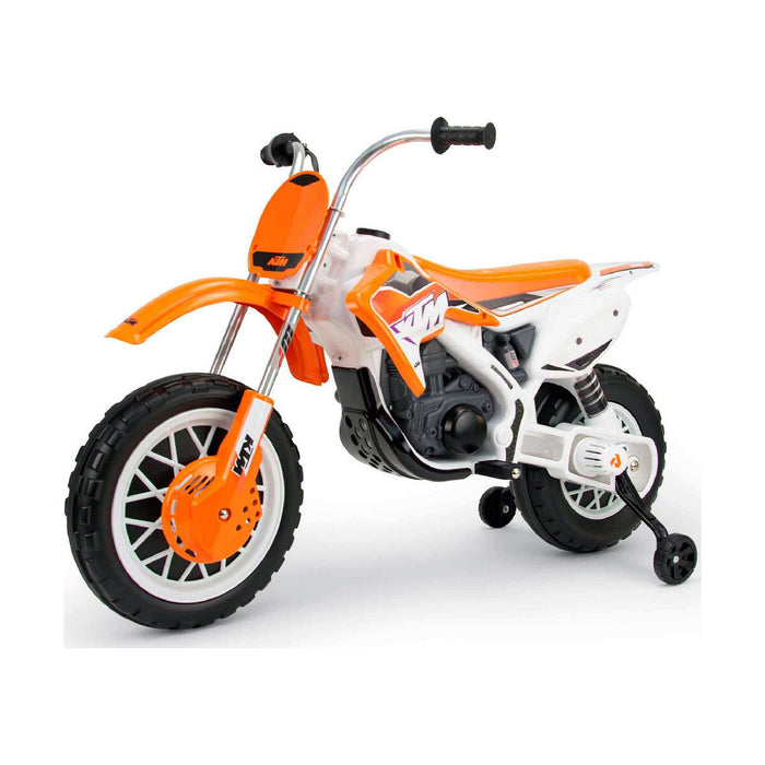 Scooter electric pentru copii Injusa Cross KTM SX Portocaliu 12 V 116 x 58,5 x 80 cm