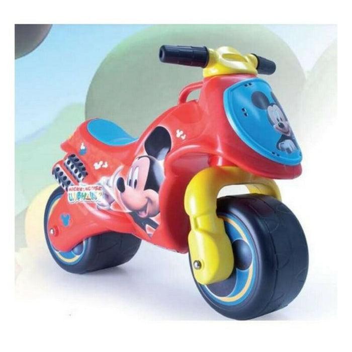 Motocicletă fără Pedale Mickey Mouse Neox Roșu (69 x 27,5 x 49 cm)
