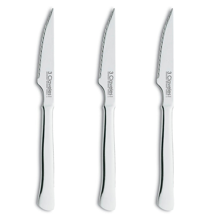 Cuțit pentru carne 3 Claveles Oțel inoxidabil