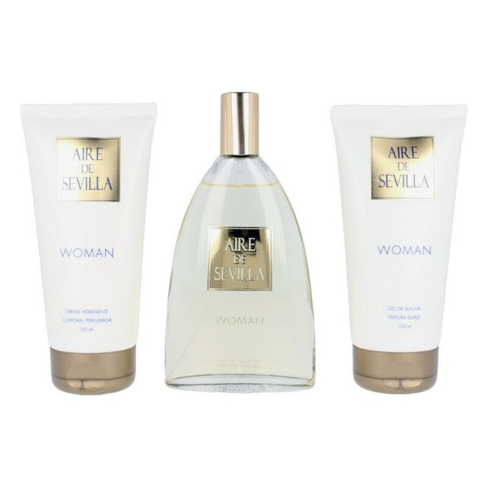 Set de Parfum Femei Woman Aire Sevilla 8411047136102 EDT (3 pcs) 3 Piese