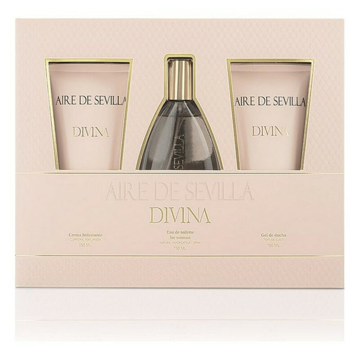 Set de Parfum Femei Divina Aire Sevilla 3 Piese (3 pcs)