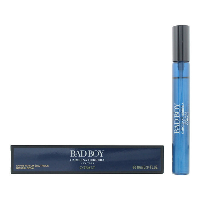 Apă de parfum Carolina Herrera Bad Boy Cobalt, pentru bărbați, 10 ml