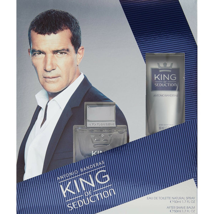 Set de Parfum Bărbați Antonio Banderas 2 Piese King Of Seduction