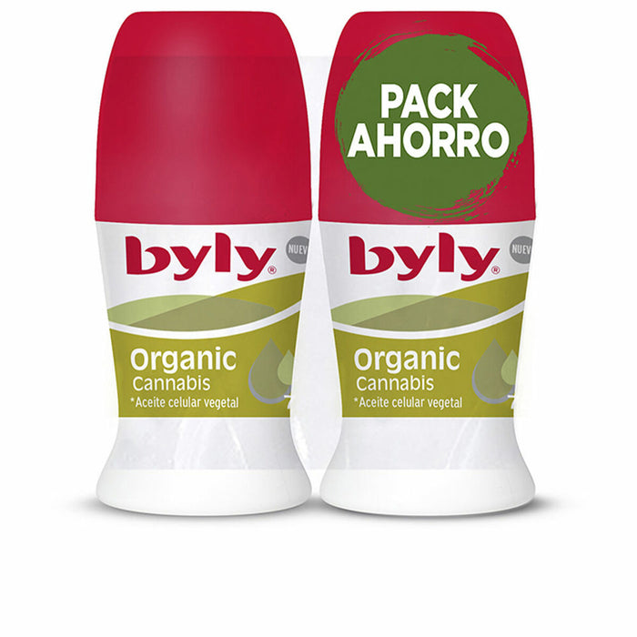Deodorant Roll-On Byly Organic Cannabis Deo On 2 x 50 ml Cannabis 50 ml