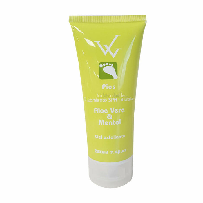 Exfoliant pentru Picioare Walkiria Aloe Vera Mentol (220 ml)
